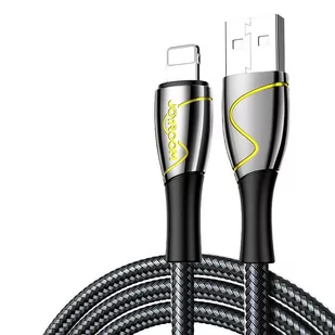 Joyroom Mermaid series kabel USB - Lightning 2,4A 2m czarny (S-2030K6) - Kable USB - miniaturka - grafika 1