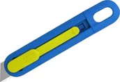 Nożyczki - Dedra Nóż bezpieczny PHC Volo, z automatycznie chowanym ostrzem, niebieski - miniaturka - grafika 1