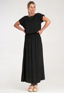 Komplety bielizny - Komplet Bluzka I Spódnica Komplet Damski Na Lato Czarny M1219 R. S/M - miniaturka - grafika 1