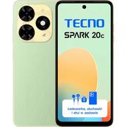 Telefony komórkowe - TECNO Spark 20C 4/128GB Zielony - miniaturka - grafika 1