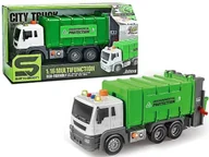 Samochody i pojazdy dla dzieci - Śmieciarka ze światłem i dźwiękiem 1:16 Adar - model lub pojazd - miniaturka - grafika 1