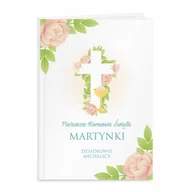 Dewocjonalia - Murrano Biblia rozmiar M z nadrukiem dla dziewczynki na komunię KZ-BIB-M-017 - miniaturka - grafika 1