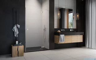 Radaway Essenza Dwj drzwi wnękowe 130cm prawe szkło przejrzyste 1385017-01-01R - Ścianki i drzwi prysznicowe - miniaturka - grafika 3