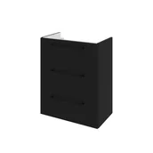 Szafki łazienkowe - Szafka pod umywalkę Remix Czarna 60 Sensea - miniaturka - grafika 1