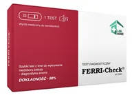 Testy ciążowe i diagnostyczne - ZBADAJSIE SP. Z O.O. ZBADAJSIE SP Z O.O FERRI-Check Test z krwi do wykrywania niedoboru żelaza 1 sztuka - miniaturka - grafika 1