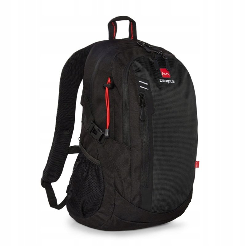 Plecak Turystyczny Campus Donard 25L- Trekking Podróże Czarny