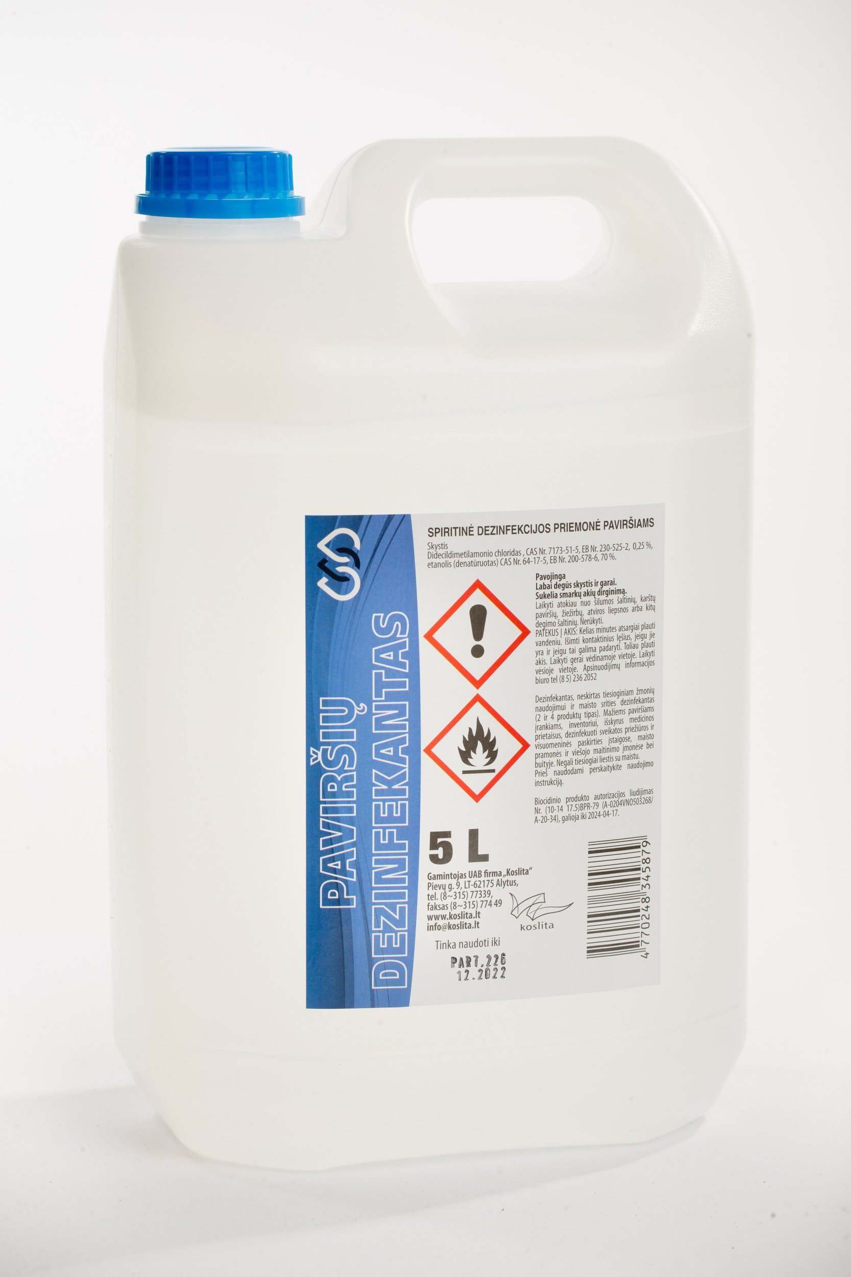 HP Hands dezinfecant R 5 L