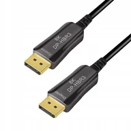 Kable komputerowe i do monitorów - Kabel DisplayPort 1.4 LogiLink CDF0100 8K/60 Hz, AOC, M/M 15m - miniaturka - grafika 1