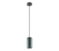 Lampy sufitowe - Redo 01-3475 - Żyrandol na lince BOOM 1xGU10/10W/230V śr. 7,6 cm zielony - miniaturka - grafika 1