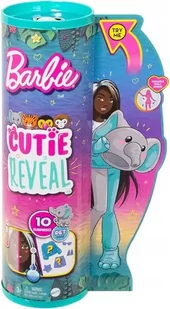 Cutie Reveal Barbie Jungle Series - Elephant - Pozostałe książki - miniaturka - grafika 2