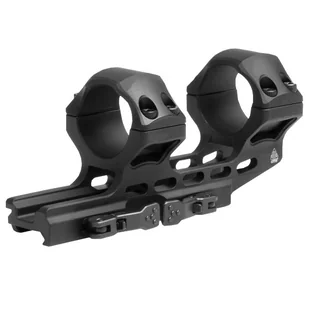 Montaż jednoczęściowy, wysoki, szybki Leapers Accu-Sync 30/22 cantilever 34 mm czarny - Survival - akcesoria - miniaturka - grafika 6