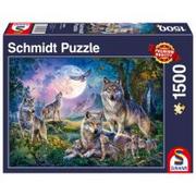 Puzzle - G3 Puzzle PQ 1500 Rodzina wilków - miniaturka - grafika 1