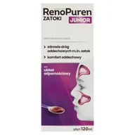 Przeziębienie i grypa - Aflofarm RENOPUREN Zatoki Junior płyn 120 ml - miniaturka - grafika 1