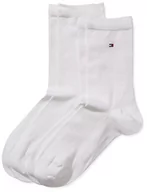 Skarpetki damskie - Tommy Hilfiger Skarpety damskie na co dzień (2 sztuki), Biały (300 biały) - miniaturka - grafika 1