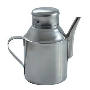 Dzbanek na oliwę TADAR, srebrny, 320 ml - Dzbanki i imbryki - miniaturka - grafika 1