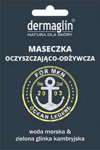 Dermaglin Maseczka Oczyszczająco-odżywcza For Men - Maseczki do twarzy - miniaturka - grafika 1