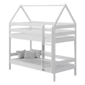 Łóżka dla dzieci i młodzieży - Łóżko piętrowe domek 160x80 - miniaturka - grafika 1