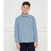 Bluzki dla chłopców - Calvin Klein Jeans Koszula | Relaxed fit - miniaturka - grafika 1