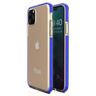 VERGE CASE ETUI ŻELOWE IPHONE 11 PRO MAX NIEBIESKI - Etui i futerały do telefonów - miniaturka - grafika 1