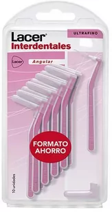 Szczoteczki międzyzębowe Lacer 10 Angular Interdental Brushes 0.8 mm 10 szt (8470001716767) - Szczoteczki międzyzębowe - miniaturka - grafika 1