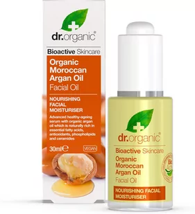 Olejek arganowy do twarzy Dr. Organic Moroccan Argan Oil Face Oil 30 ml (5060176674745) - Olejki do mycia twarzy - miniaturka - grafika 1