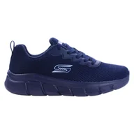 Buty trekkingowe męskie - Buty na co dzień męskie SKECHERS BOBS B FLEX CHILL - miniaturka - grafika 1
