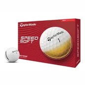 Golf - Taylor Made SpeedSoft white 12-pack piłki golfowe - miniaturka - grafika 1
