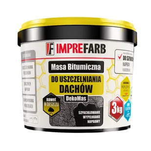 Masa bitumiczna DekoMas 3 kg - Preparaty bitumiczne - miniaturka - grafika 1