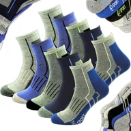 Skarpetki męskie - STOPKI MĘSKIE BAWEŁNIANE ZESTAW SPORTOWE SKARPETY KRÓTKIE 10 PAR 42-46 - miniaturka - grafika 1