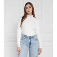 Swetry damskie - Gant Sweter Slim Fit - miniaturka - grafika 1