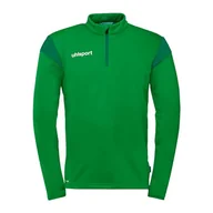 Koszulki i topy damskie - uhlsport Squad 27 1/4 Zip Top Piłka Nożna Koszulka z długim rękawem i Jersey Sportowy Bez Kapturem Unisex - miniaturka - grafika 1