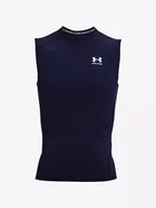 Koszulki męskie - Koszulka męska Under Armour HeatGear Comp SL-NVY L - miniaturka - grafika 1