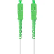Kable światłowodowe - Lanberg kabel światłowodowy FO-SASA-SS31-0100-WH 10m - miniaturka - grafika 1