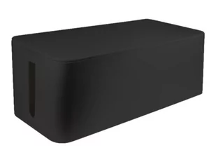 LOGILINK KAB0062 LOGILINK - Organizer kabli Cable Box, 407x157x133.5mm, czarny - Wtyczki i adaptery - miniaturka - grafika 1