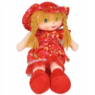 Lalki dla dziewczynek - SZMACIANA LALKA PRZYTULANKA 40CM MIĘKKA LALA MASKOTKA RÓŻNE KOLORY - miniaturka - grafika 1