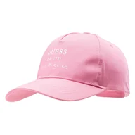 Czapki damskie - Damska Czapka z daszkiem GUESS SIGNATURE BASEBALL CAP V3GZ00WO08O-G67R – Różowy - miniaturka - grafika 1