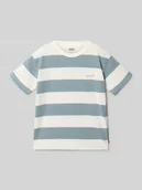 Koszulki dla chłopców - krój regular fit t-shirt z mieszanki bawełny - miniaturka - grafika 1