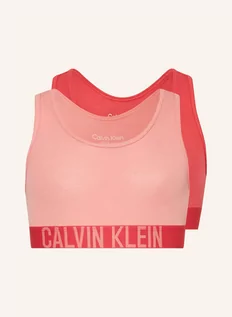 Biustonosze - Calvin Klein Biustonosz Bustier Customized Stretch, 2 Szt pink - grafika 1