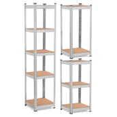 Szafy i regały magazynowe - Regał metalowy magazynowy 180 x 40 x 40 Humberg 4819 - miniaturka - grafika 1