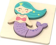 Układanki dla dzieci - Magni Havfrue puslespil / Mermaid puzzle - miniaturka - grafika 1