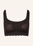 Biustonosze - Sloggi Biustonosz Bustier Zero Feel Bliss schwarz - miniaturka - grafika 1