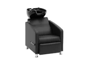 Fotele fryzjerskie - physa Myjka fryzjerska z podnóżkiem umywalka pochylna z baterią, wężem i prysznicem - Fotele fryzjerskie - miniaturka - grafika 1