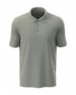 Koszulki męskie - Koszulka męska polo T-shirt bawełniany Stedman Lux ST9060 Grey Heather M - miniaturka - grafika 1