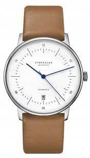 Zegarek Nowy Oryginalny Zegarek męski Sternglas S02-NA01-PR01 Naos Automatik grawer - Zegarki męskie - miniaturka - grafika 1
