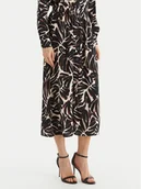 Spódnice - ONLY Spódnica midi Nova 15222223 Czarny Regular Fit - miniaturka - grafika 1