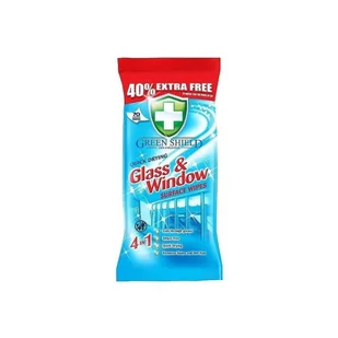Green Shield chusteczki do szyb i luster 70 sztuk - Ściereczki, gąbki, czyściki - miniaturka - grafika 3