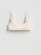 Biustonosze - Reserved - Miękki biustonosz - złamana biel - miniaturka - grafika 1