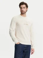 Bluzy męskie - Guess Bluza M5YQ08 KCN01 Beżowy Regular Fit - miniaturka - grafika 1