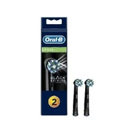 Końcówki do szczoteczek elektrycznych - Oral-B Końcówka szczoteczki Crossaction EB 50-2 N 2szt. CAEB2CMBLK - miniaturka - grafika 1