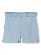 Spodenki damskie - NAME IT Dziewczęce szorty jeansowe Baggy Fit - miniaturka - grafika 1